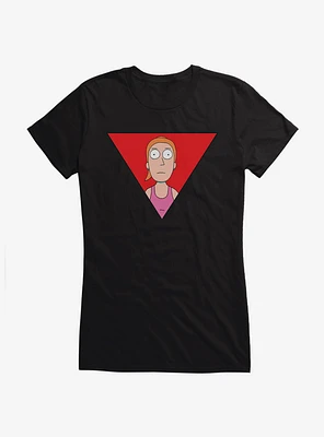 Rick And Morty Summer Triangle Girls T-Shirt