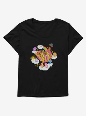 Care Bears 40th Anniversary Womens T-Shirt Plus
