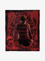 A Nightmare On Elm Street Freddy's Claw Throw Blanket
