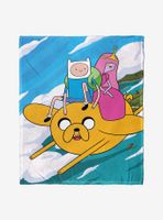 Adventure Time Magic Ride Throw Blanket
