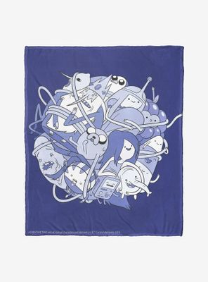 Adventure Time Ball Of Fun Throw Blanket