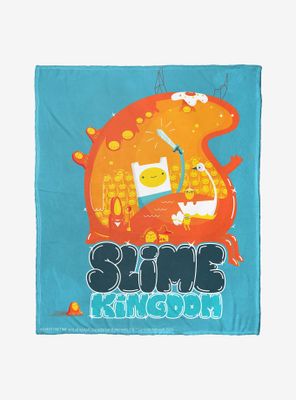 Adventure Time Slime Kingdom Throw Blanket