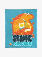 Adventure Time Slime Kingdom Throw Blanket