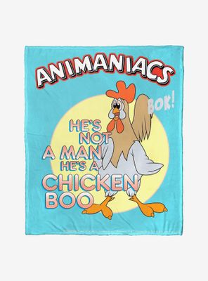 Animaniacs Chicken Boo Throw Blanket