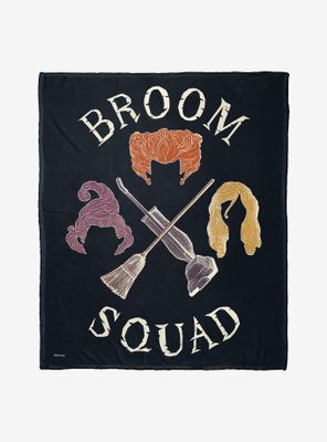 Disney Hocus Pocus Broom Squad Throw Blanket