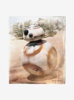 Star Wars Bb-8 Droid Throw Blanket