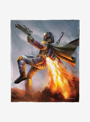 Star Wars Boba Blast Throw Blanket