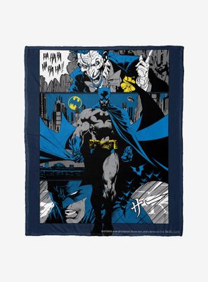 DC Comics Batman Anime Joker Throw Blanket