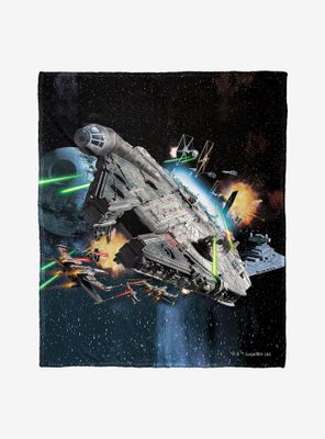 Star Wars Falcon Throw Blanket