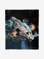 Star Wars Falcon Throw Blanket