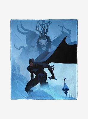 DC Comics Batman Mountain Of Madness Throw Blanket