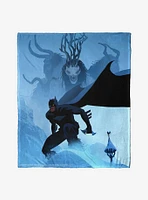 DC Comics Batman Mountain Of Madness Throw Blanket