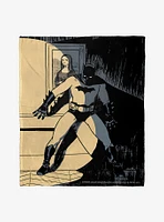 DC Comics Batman Spotlight Throw Blanket