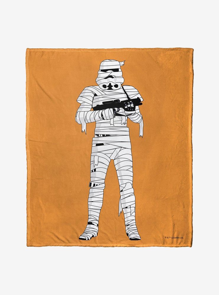 Star Wars Mummy Trooper Throw Blanket