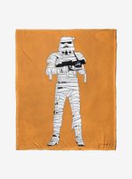 Star Wars Mummy Trooper Throw Blanket