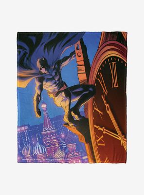 DC Comics Batman Time For Justice Throw Blanket