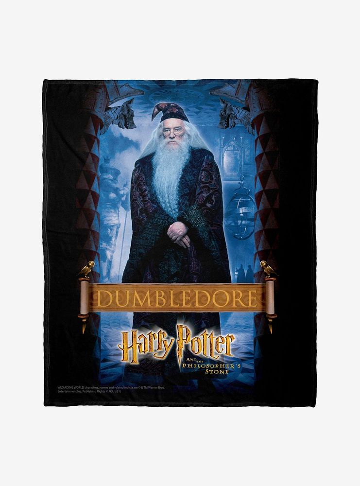 Harry Potter Dumbledore Throw Blanket