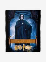 Harry Potter Snape Throw Blanket