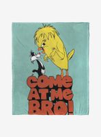 Looney Tunes Come At Me Bro Throw Blanket