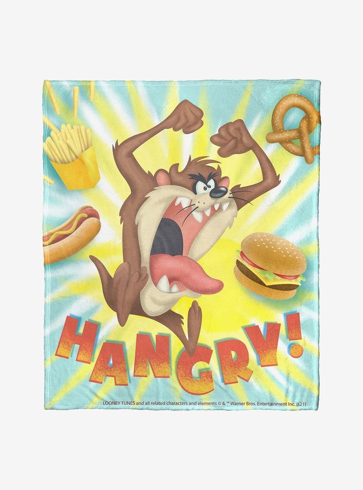 Looney Tunes Hangry Throw Blanket