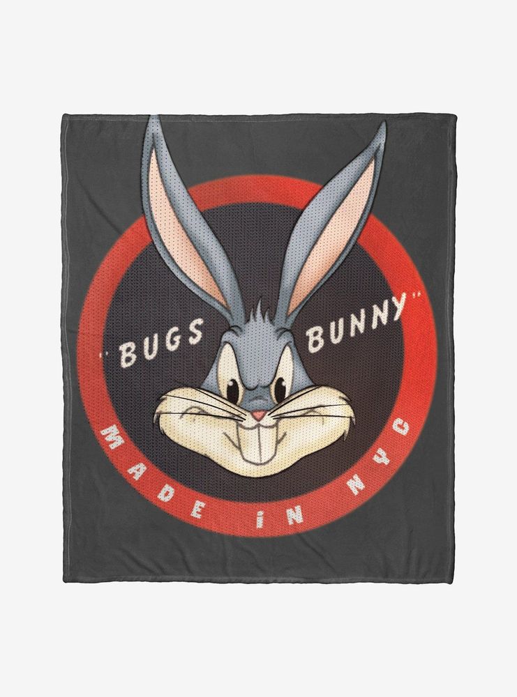 Looney Tunes Made In Ny Throw Blanket