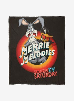 Looney Tunes Merrie Melodies Throw Blanket