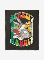 Looney Tunes Screwy Rabbit Throw Blanket