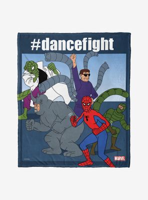 Marvel Future Fight Dance Fight Throw Blanket