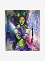 Marvel Guardians Of The Galaxy Beautiful Gamora Throw Blanket