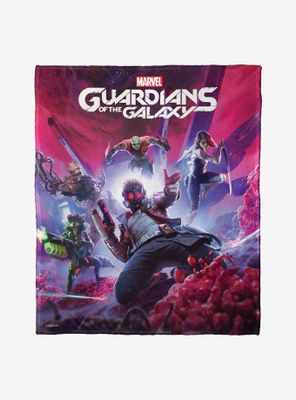 Marvel Guardians Of The Galaxy Guardian Gamers Throw Blanket