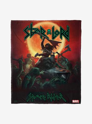 Marvel Guardians Of The Galaxy Space Rider Throw Blanket