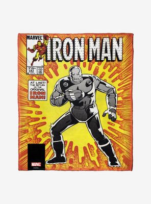 Marvel Iron Man Original Throw Blanket
