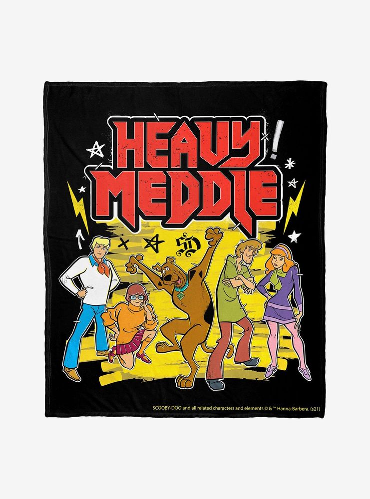 Scooby-Doo Heavy Meddle Throw Blanket