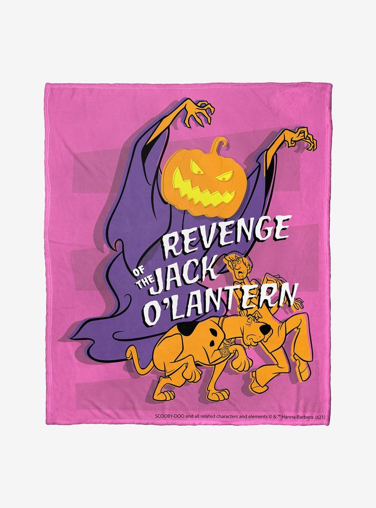 Scooby-Doo Revenge Of Jack Throw Blanket