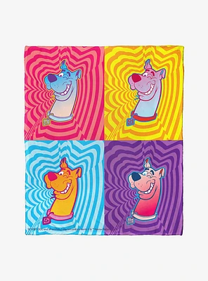 Scooby-Doo Scooby Geometrics Throw Blanket