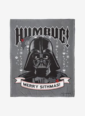 Star Wars Merry Sithmas Throw Blanket