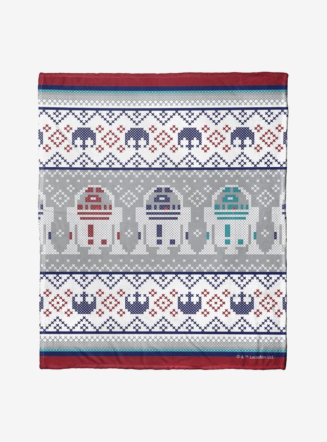 Star Wars Signature R2D2 White/Blue Decorative Throw Pillow – Lambs & Ivy