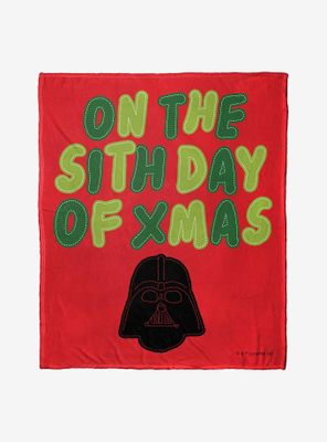 Star Wars Sith Day Throw Blanket