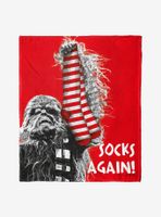 Star Wars Socks Again Throw Blanket