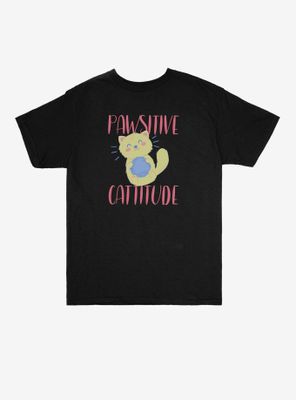 Pawsitive Cattitude Youth T-Shirt