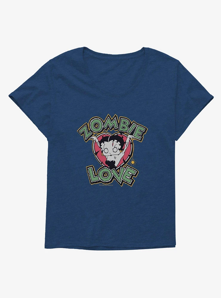 Betty Boop Love Logo Girls T-Shirt Plus