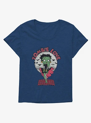 Betty Boop Zombie Girls T-Shirt Plus