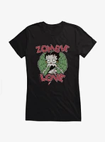 Betty Boop Zombie Love Girls T-Shirt