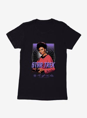 Star Trek Nyota Uhura Portrait Womens T-Shirt