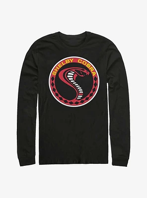 Shelby Cobra Crest Long-Sleeve T-Shirt