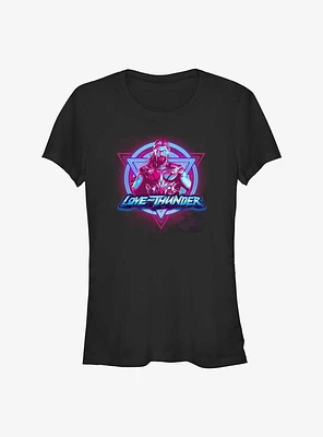 Marvel Thor: Love and Thunder Cosmic Thor Badge Girls T-Shirt