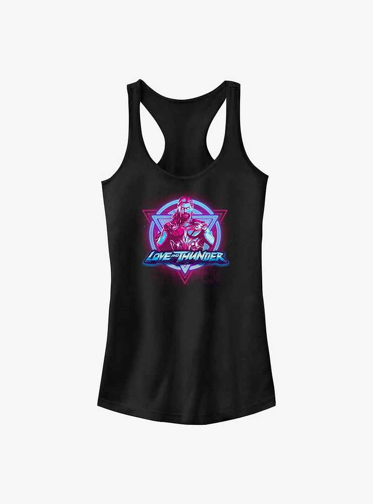 Marvel Thor: Love and Thunder Cosmic Thor Badge Girls Tank