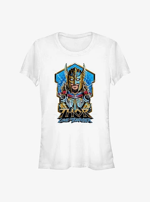 Marvel Thor: Love and Thunder Badge Of Thor Girls T-Shirt