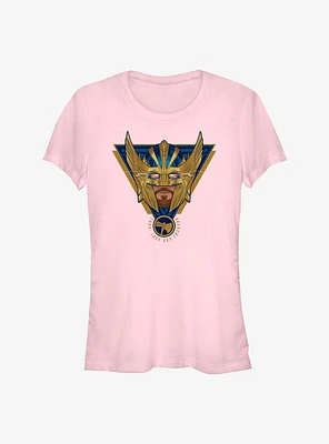 Marvel Thor: Love and Thunder Electric Triangle Badge Girls T-Shirt