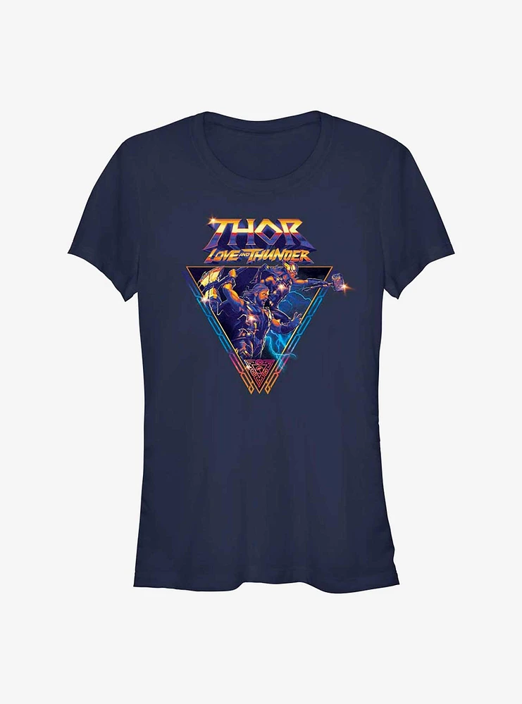 Marvel Thor: Love And Thunder Badge Girls T-Shirt